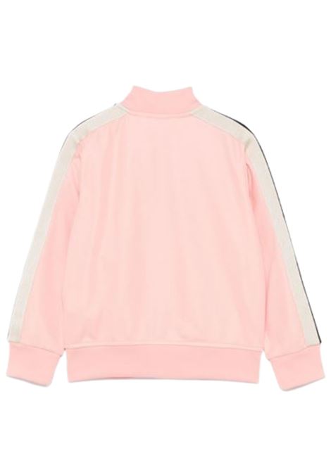 Pink cotton sweatshirt for girls PALM ANGELS | PGBD002C99FAB0/DELROSA